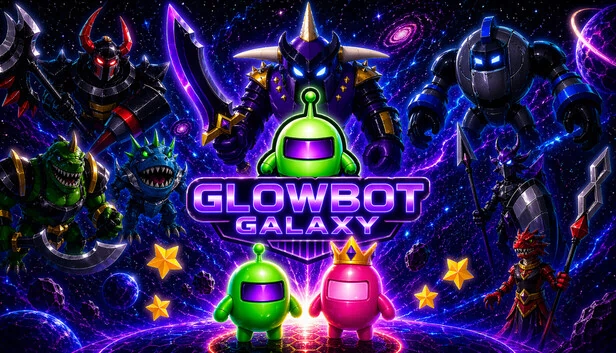 发光机器人银河（Glowbot Galaxy） 游戏封面