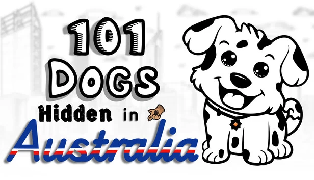 澳大利亚隐藏的101只狗（101 Dogs Hidden in Australia） 游戏封面