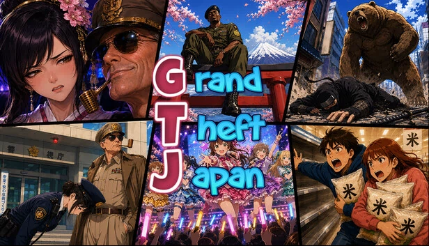 GTJ：Grand Theft Japan（GTJ: Grand Theft Japan） 游戏封面