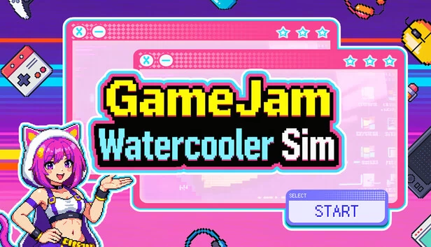 Game Jam 茶水间模拟器（Game Jam Watercooler Sim） 游戏封面