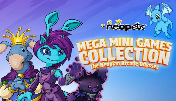 尼奥宠物 - 超级迷你游戏合集 - 尼奥尼亚街机奥德赛（Neopets - Mega Mini Games Collection - The Neopian Arcade Odyssey） 游戏封面