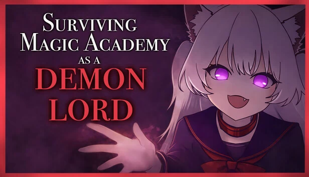 作为魔王在魔法学院生存（Surviving Magic Academy as a Demon Lord） 游戏封面