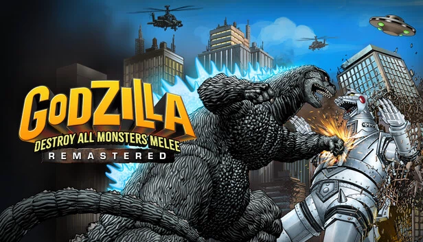 哥斯拉：毁灭所有怪兽 重制版（Godzilla: Destroy All Monsters Melee Remastered） 游戏封面