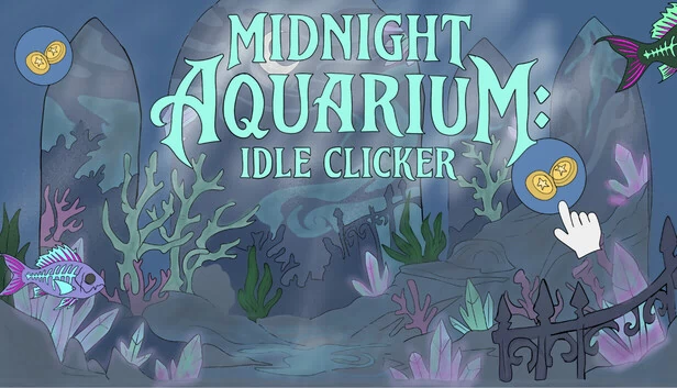 午夜水族馆：放置点击（Midnight Aquarium: Idle Clicker） 游戏封面