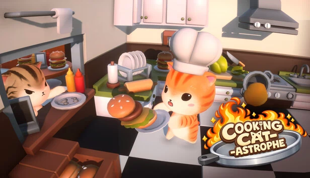 烹饪猫灾（Cooking Cat-astrophe） 游戏封面