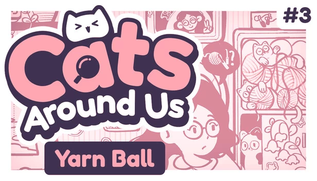 猫咪在身边：毛线球（Cats Around Us: Yarn Ball） 游戏封面