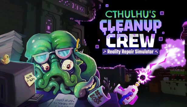 克苏鲁的清洁小队（Cthulhu's Cleanup Crew） 游戏封面