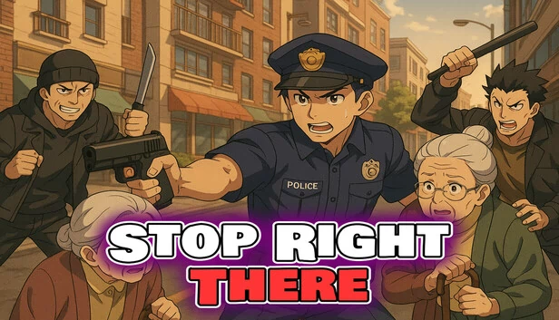 站住别动（Stop Right There） 游戏封面