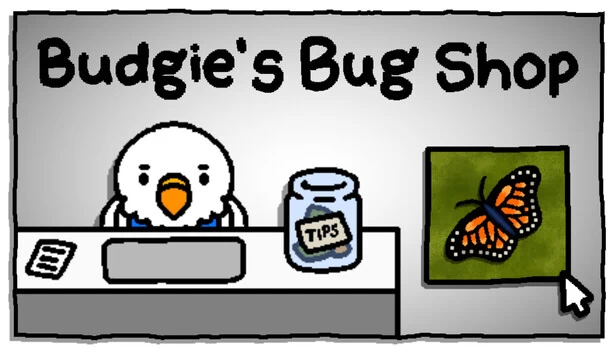 巴吉的虫子店（Budgie's Bug Shop） 游戏封面