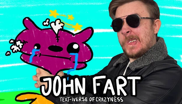 约翰放屁:疯狂文本宇宙(John Fart : Text-iverse of Crazyness) 游戏封面