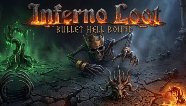 炼狱战利品：弹幕地狱（Inferno Loot: Bullet Hell Bound） 游戏封面