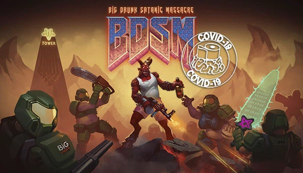 BDSM：大醉撒旦大屠杀（BDSM: Big Drunk Satanic Massacre） 游戏封面