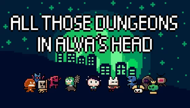阿尔瓦脑海中的所有那些地牢（All Those Dungeons In Alva's Head） 游戏封面