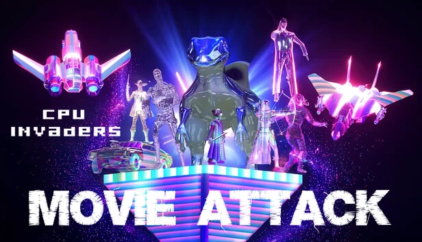 CPU Invaders - Movie Attack 游戏封面
