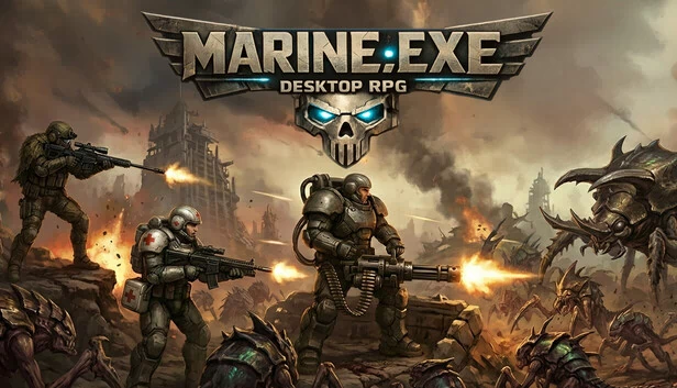 MARINE.EXE - 桌面角色扮演游戏（MARINE.EXE - Desktop RPG） 游戏封面