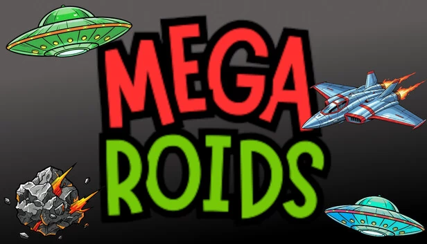 巨型小行星（Mega Roids） 游戏封面