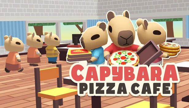 水豚披萨咖啡馆（Capybara Pizza Cafe） 游戏封面