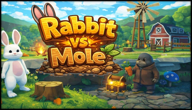 兔子对战鼹鼠（Rabbit vs Mole） 游戏封面