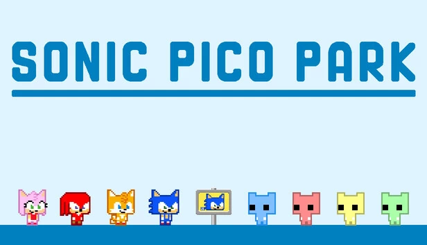 索尼克 皮可公园(SONIC PICO PARK) 游戏封面