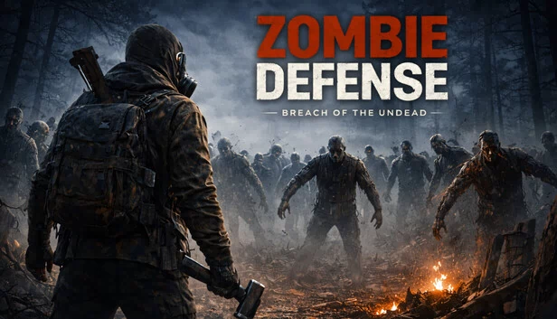 僵尸防御：不死族入侵（Zombie Defense:Breach of The Undead） 游戏封面