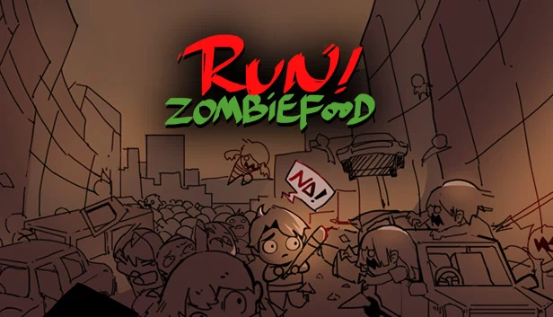 快跑！僵尸食物！（Run!ZombieFood!） 游戏封面