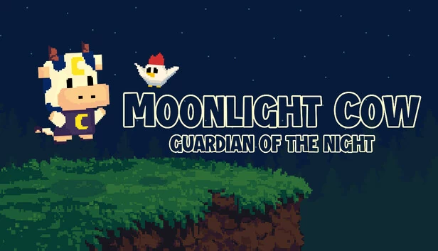月光奶牛：夜之守护者（Moonlight Cow: Guardian of the Night） 游戏封面