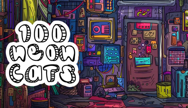 100 Neon Cats 游戏封面
