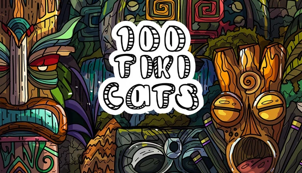 100只提基猫（100 Tiki Cats） 游戏封面