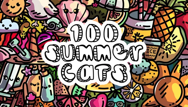 100只夏日猫咪(100 Summer Cats) 游戏封面