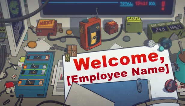 欢迎，[员工姓名]（Welcome, [Employee Name]） 游戏封面