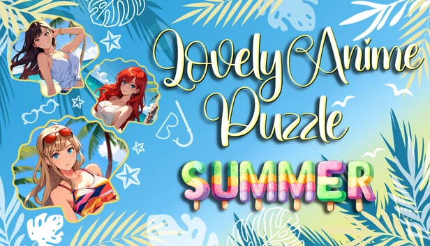 可爱动漫拼图：夏日（Lovely Anime Puzzle: Summer） 游戏封面