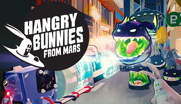 来自火星的饥饿兔子（Hangry Bunnies From Mars） 游戏封面