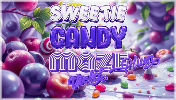 甜蜜糖果迷宫：紫梅（Sweetie Candy Maze: Violet Plum） 游戏封面