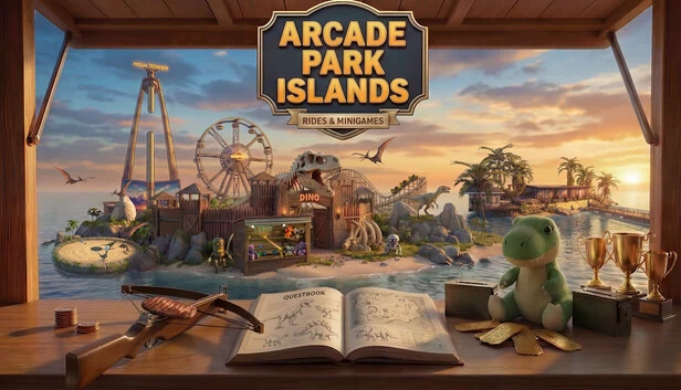 街机乐园岛屿：游乐设施与迷你游戏（Arcade Park Islands: Rides & Minigames） 游戏封面