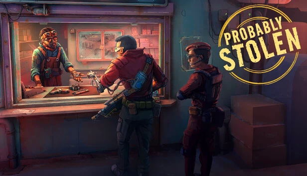 Probably Stolen - 赛博朋克店主模拟（Probably Stolen - Cyberpunk Shopkeeper Sim） 游戏封面