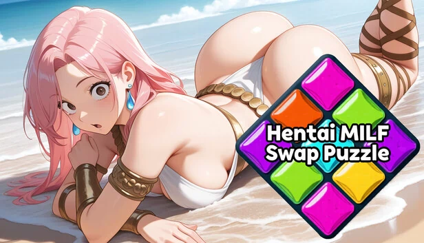 Hentai MILF Swap Puzzle 游戏封面