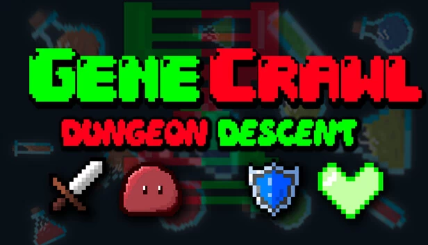 基因爬行者：地牢 descent（Gene Crawl: Dungeon Descent） 游戏封面