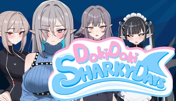 心跳鲨克日（Doki Doki Sharky Days） 游戏封面
