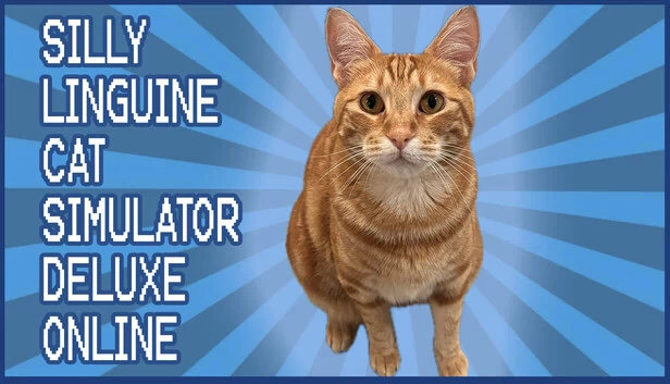 傻猫意大利面模拟器豪华在线版（Silly Linguine Cat Simulator Deluxe Online） 游戏封面