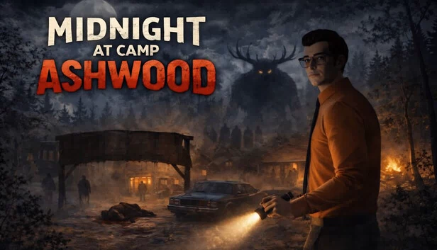午夜在阿什伍德营地（Midnight At Camp Ashwood） 游戏封面