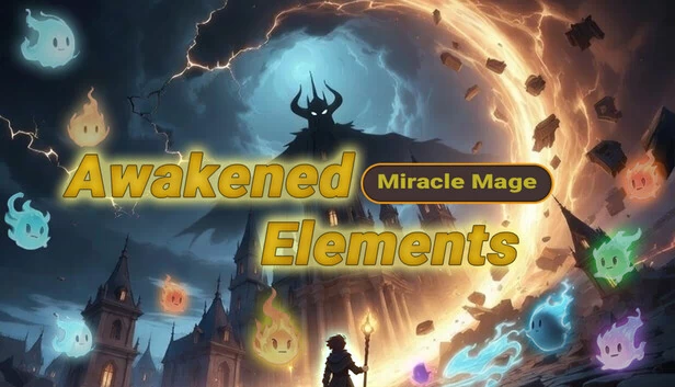 奇迹法师：觉醒元素（Miracle Mage: Awakened Elements） 游戏封面
