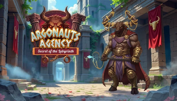 阿尔戈英雄社：迷宫之谜（Argonauts Agency: Secret of the Labyrinth） 游戏封面