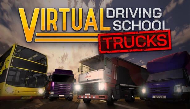 虚拟驾驶学校：卡车（Virtual Driving School: Trucks） 游戏封面