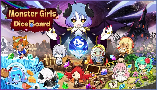 魔物娘骰子棋盘（Monster Girls Dice Board） 游戏封面