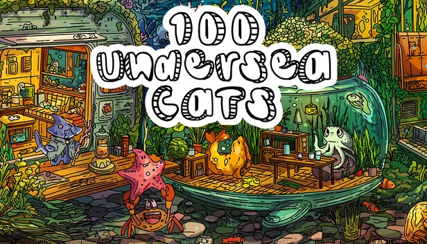 100只海底猫（100 Undersea Cats） 游戏封面