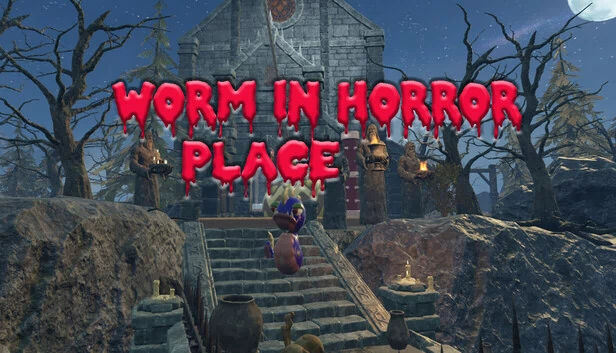 恐怖之地的蠕虫（Worm in horror place） 游戏封面