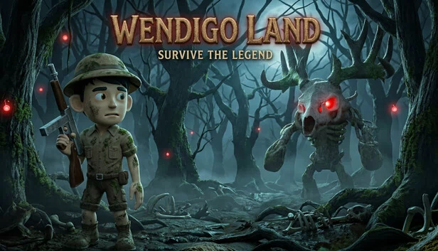 温迪戈之地：生存传说（Wendigo Land : Survive The Legend） 游戏封面