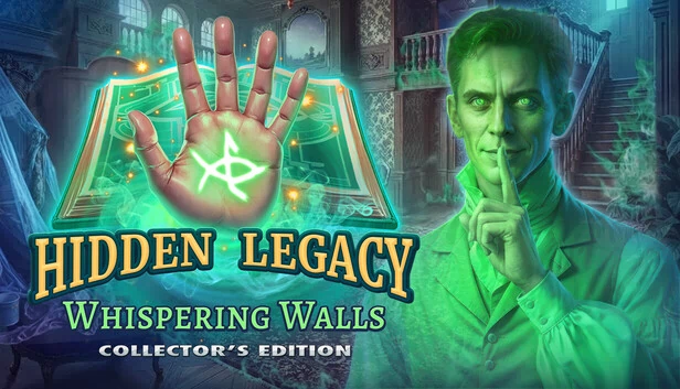 隐秘遗产：低语之墙 收藏版（Hidden Legacy: Whispering Walls Collector's Edition） 游戏封面