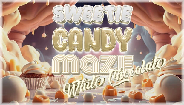 甜心糖果迷宫：白巧克力（Sweetie Candy Maze: White Chocolate） 游戏封面
