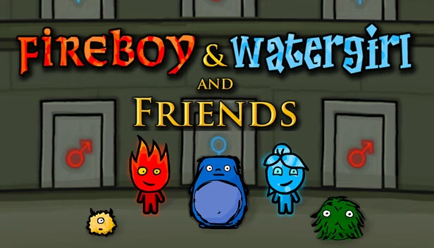 森林冰火人：和朋友一起（Fireboy & Watergirl and Friends） 游戏封面